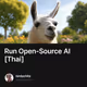 Run Open-Source AI [Thai]