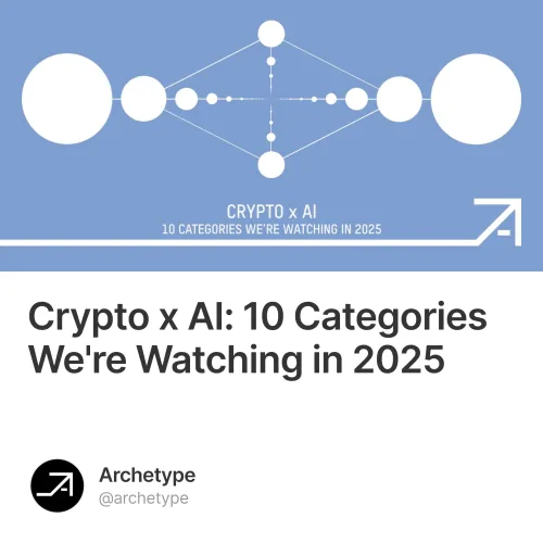 Crypto x AI: 10 Categories We're Watching in 2025