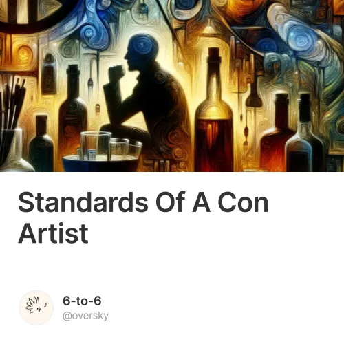 Standards Of A Con Artist