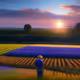 blue farmer