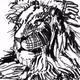 Lion Line Art