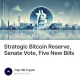 Strategic Bitcoin Reserve, Senate Vote, Five New Bills