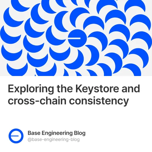 Exploring the Keystore and cross-chain consistency