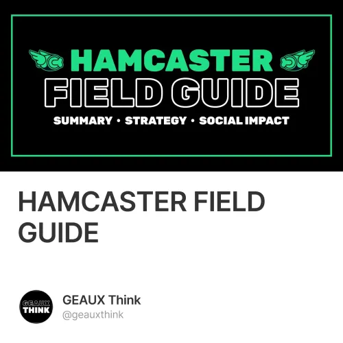 HAMCASTER FIELD GUIDE