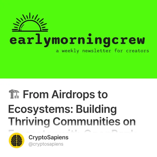🏗 From Airdrops to Ecosystems: Building Thriving Communities on Farcaster with OpenRank