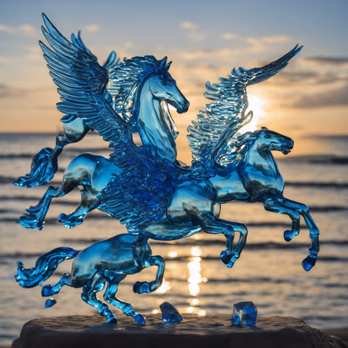 Base Pegasus Sculpture