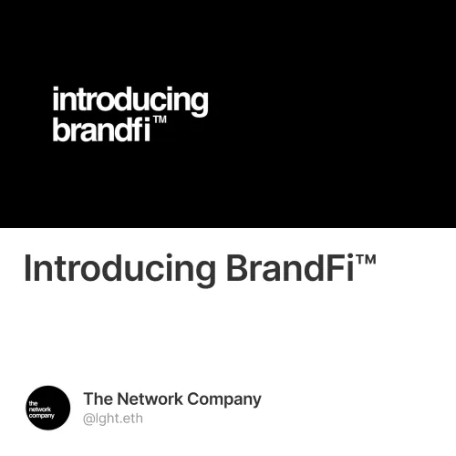 Introducing BrandFi™