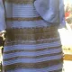 What color is this dress? Blue/Black or White/Gold