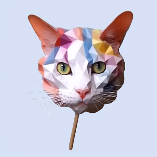 lollipop cat