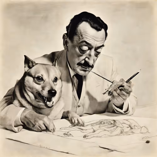 Dali's dog