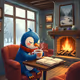 cozy penguin