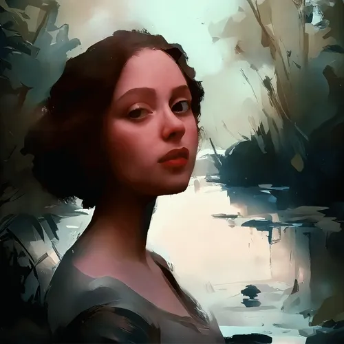 Repaint Origins: Hallucinations of a Machine