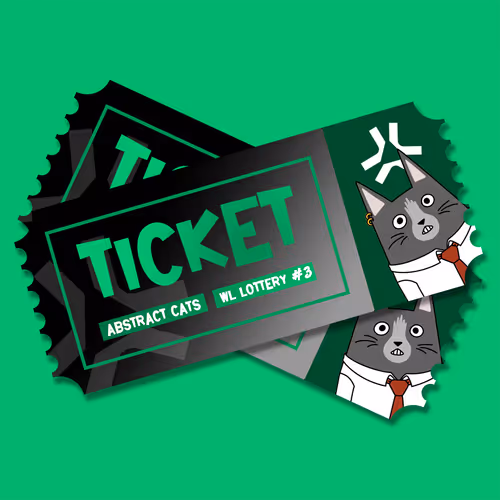 Abstract Cats Lottery #3