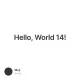 Hello, World 14!