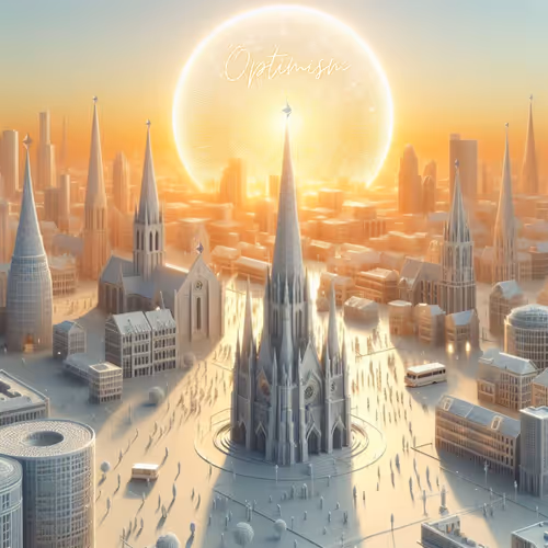The light of hope and the city of sharing