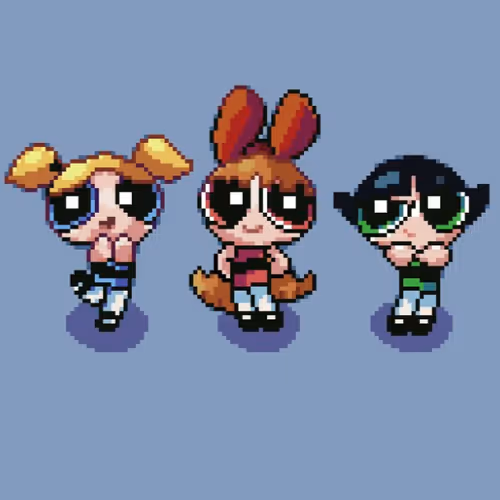 Pixelpuff Gurls