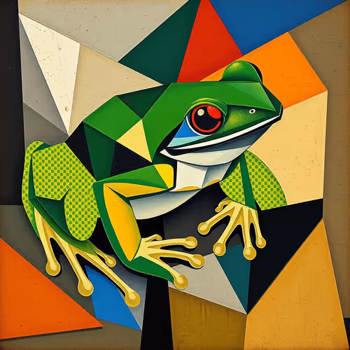 Cubist Frogs Base