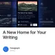 A New Home for Your Writing