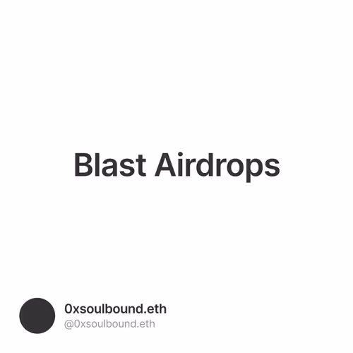 Blast Airdrops
