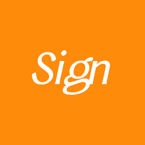 Seeing Sign