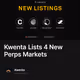 Kwenta Lists 4 New Perps Markets