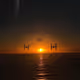 Imperial Tie Fighters into the Sunset