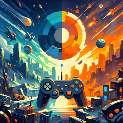 Abstract Game Art