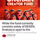 Drakula Introduces $DEGEN Onchain Creator Fund