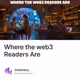 Where the web3 Readers Are