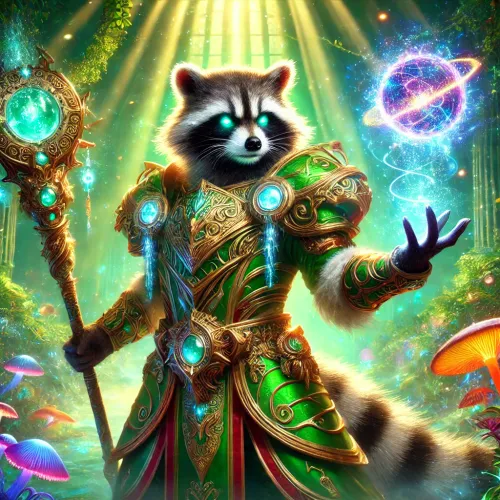 Mystic Raccoon