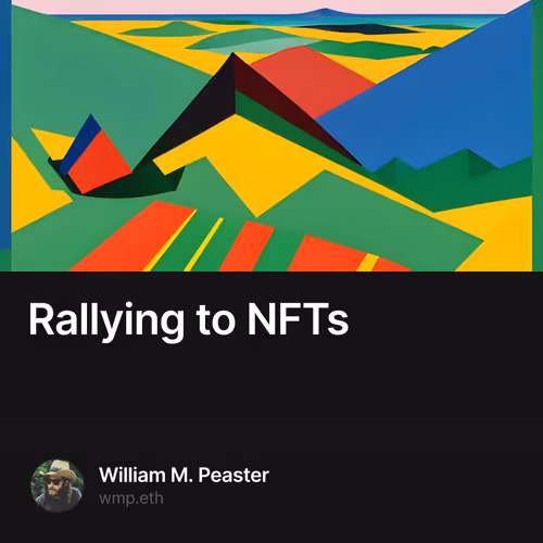 Rallying to NFTs