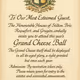 Grand Cheese Ball Invitation