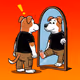 Mirrored Dogs