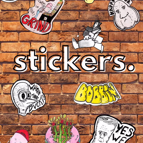 stickers.
