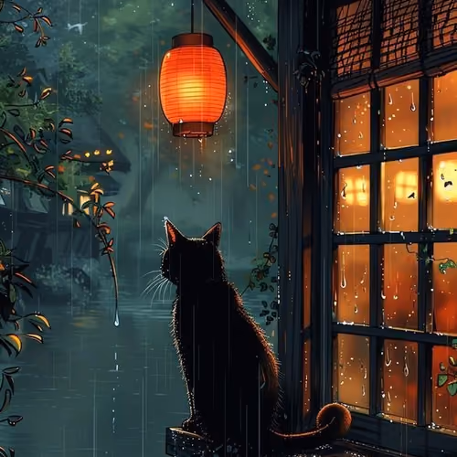 rainy kitty