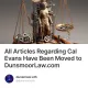 All Articles Regarding Cal Evans Have Been Moved to DunsmoorLaw.com