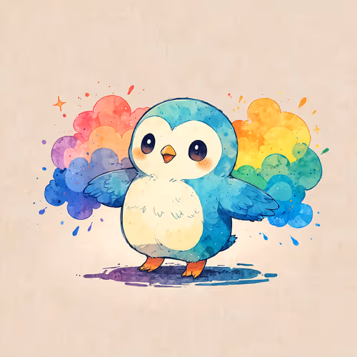 Rainbow Piplup