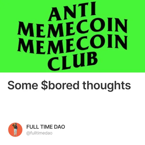 Some $bored thoughts