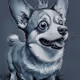 Corgi Portrait