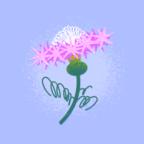 Grass touching artefacts