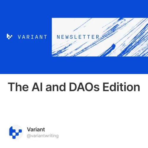 The AI and DAOs Edition