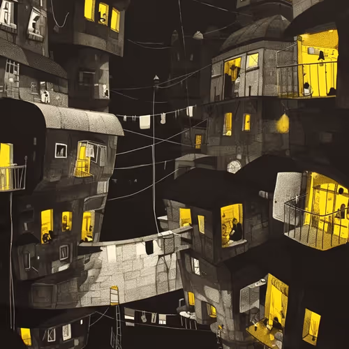 Dreams in yellow and black