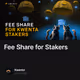 Fee Share for Stakers