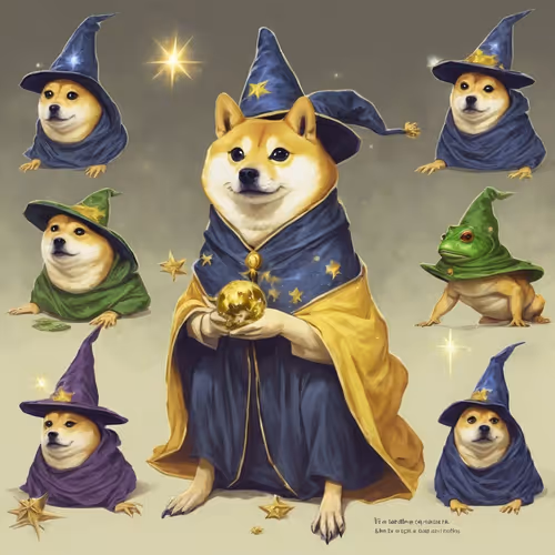 Doge meets the magic of Frog Nation #FrogNation #OccupyDefi