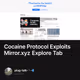 Cocaine Protocol Exploits Mirror.xyz Explore Tab