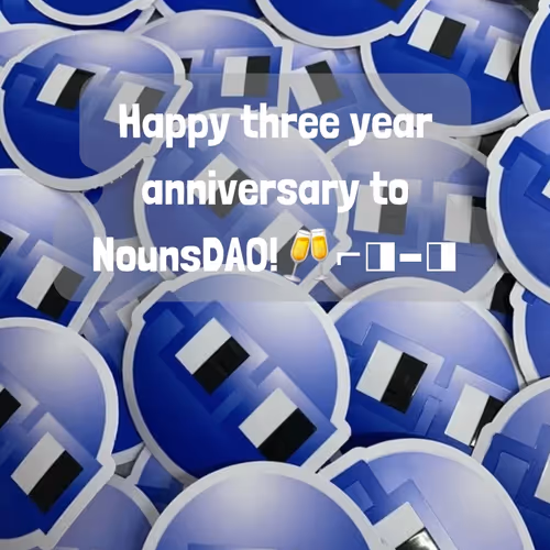 Happy Nouniversary from based Nouns!
