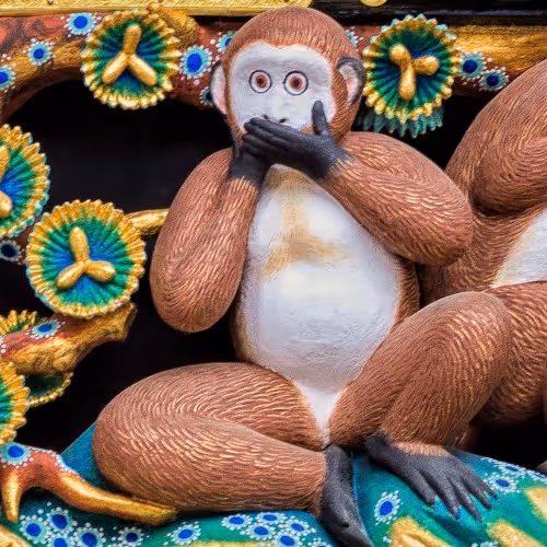 mizaru, kikazaru, iwazaru