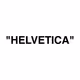 "HELVETICA"