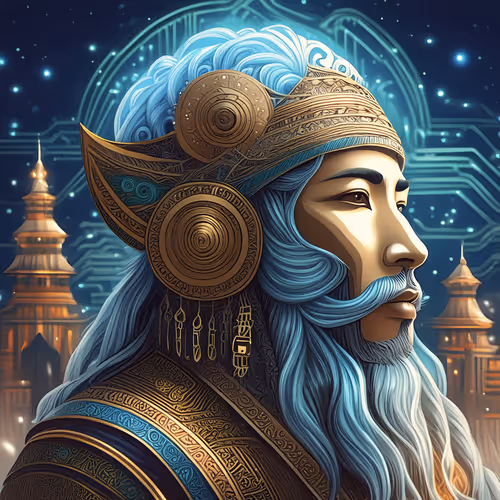 Chaman cybercosmos man