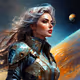 Crystalized Space Suit